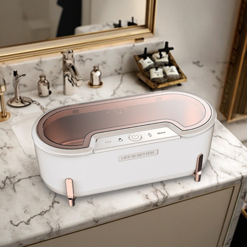 Ultrasonic Cleaner Machine Glasses Denture - 600Ml Portable Ultrasonic Cleaner Jewelry Cleaning