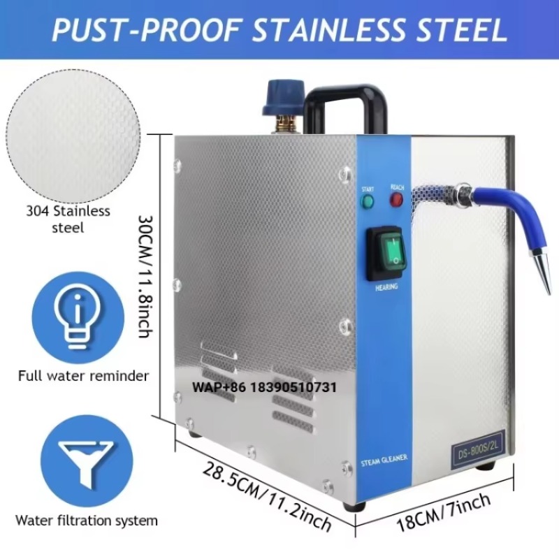 Jewelry Steam Cleaner Professional 2L - White Professional Jewelry Steam Cleaner 4
