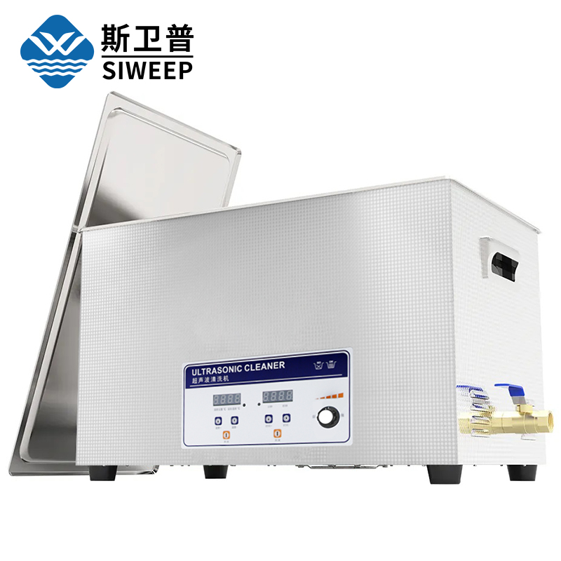 Ultrasonic Cleaner Machine Glasses Denture - 30L Power Adjustable Tabletop Ultrasonic Cleaning