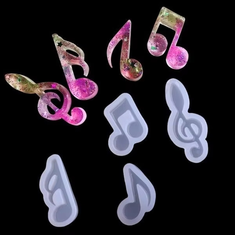 Casting Mold Jewelry Silicone Rubber - 4pcs Silicone Resin Mold For DIY
