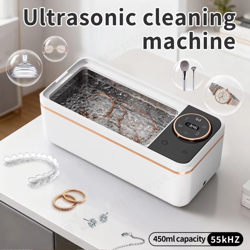 Ultrasonic Cleaner Machine Glasses Denture - Ultrasonic 48KHZ Glasses Cleaner Machine, Soundwave