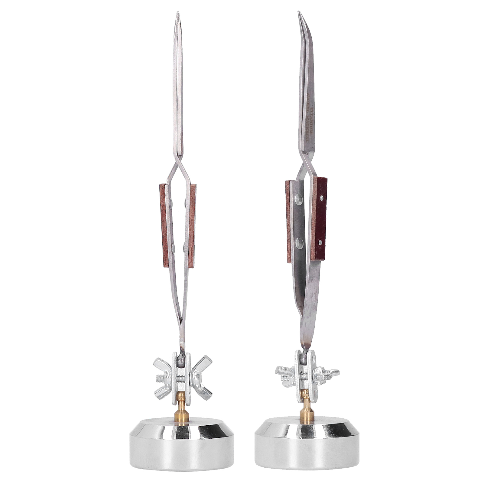 Third Hand Soldering Tweezers Base - Metal Third Hand Base with Tweezers