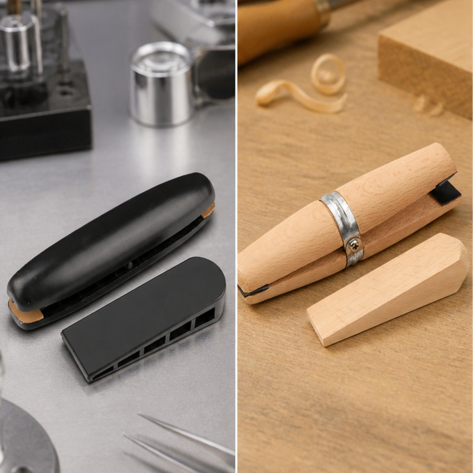 Ring Clamp Wood Jewelry Setting Tool - Wood Jewelry Holding Clamp Hand Tool