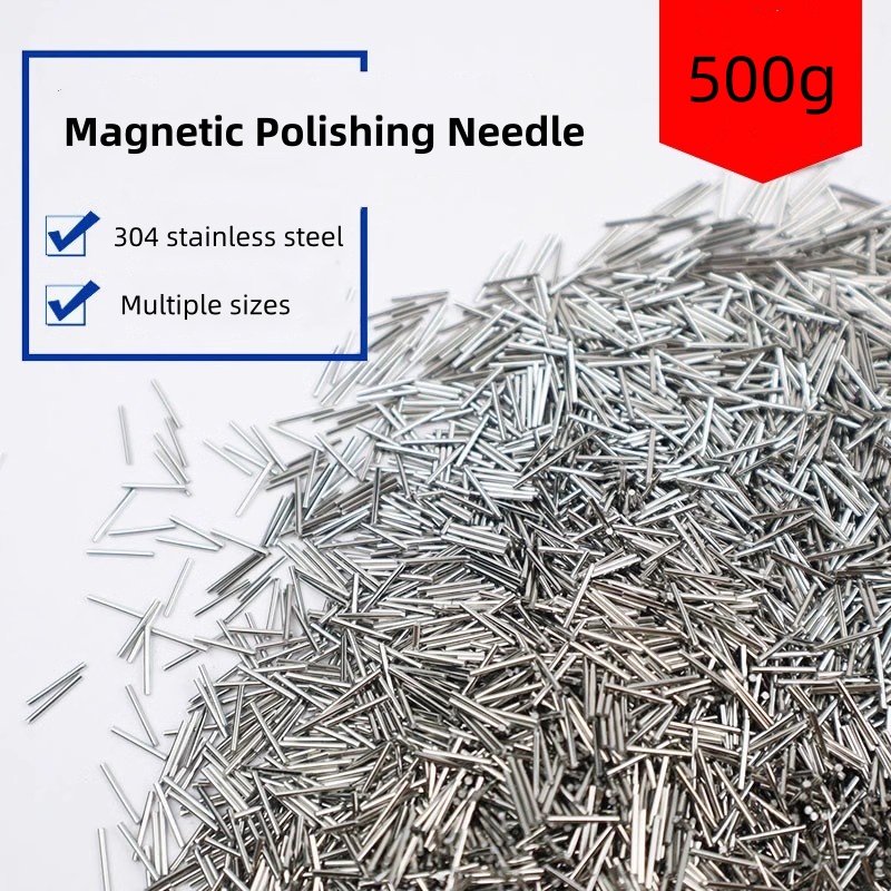 Jewelry Magnetic Tumbler Polisher Pin - 500G 304 Stainless Steel Polishing Pins