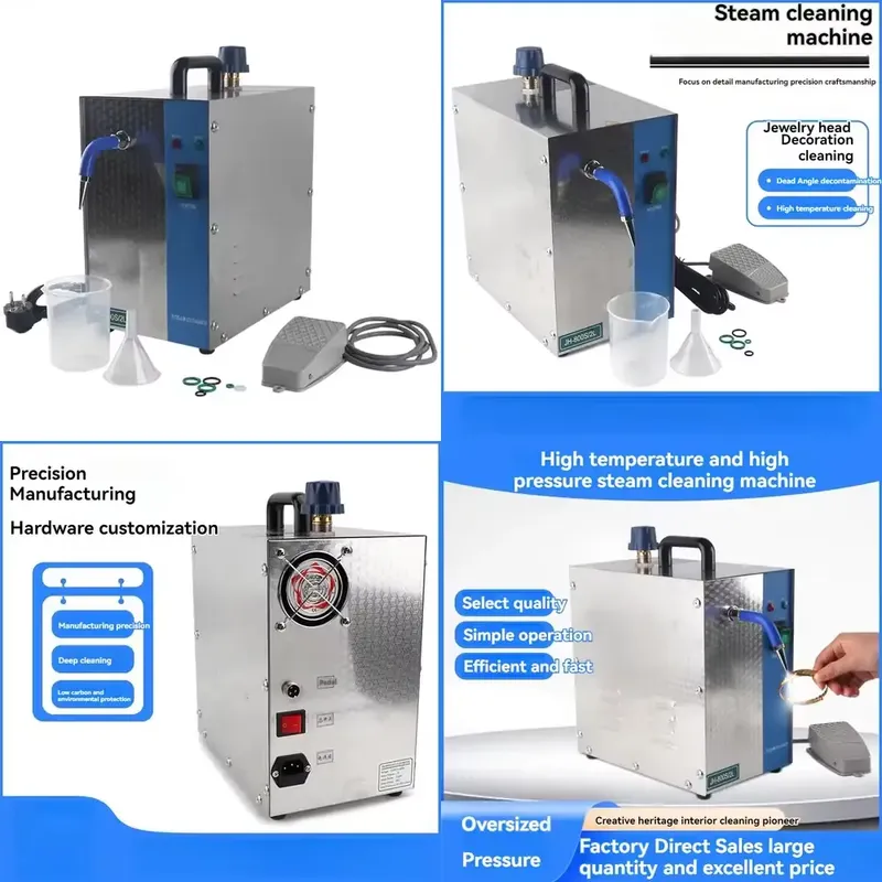 Jewelry Steam Cleaner Professional 2L - 2026 Latest Jewelry Cleaner Machine 1300W