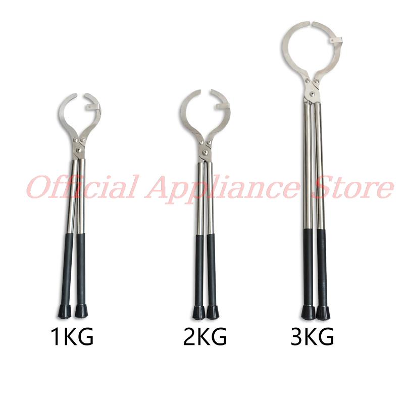Gold Melting Furnace Crucible 2Kg - 1PC Stainless Steel Crucible Tongs 1kg