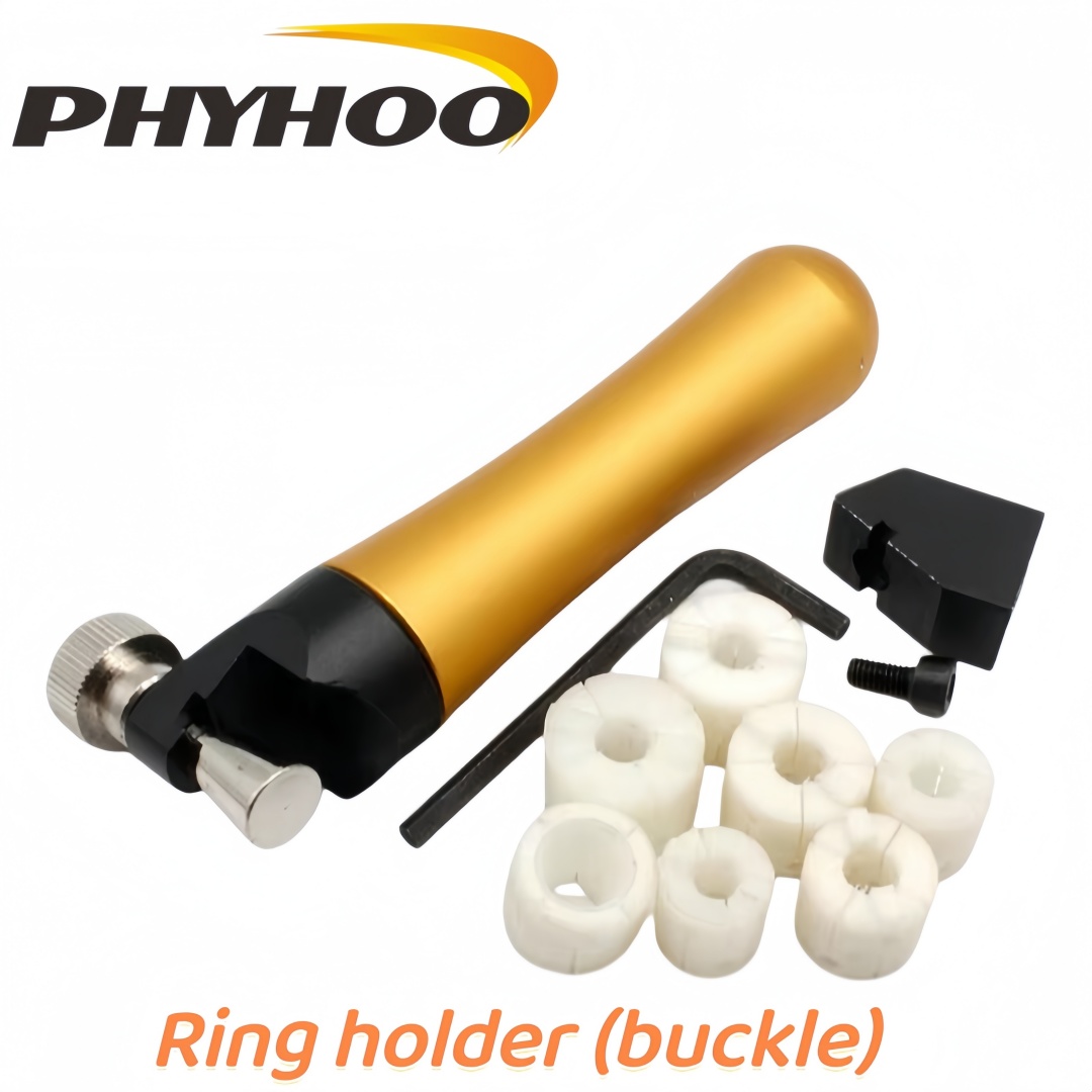 Ring Clamp Wood Jewelry Setting Tool - PHYHOO Jewelry Ring Setter Clamp Set