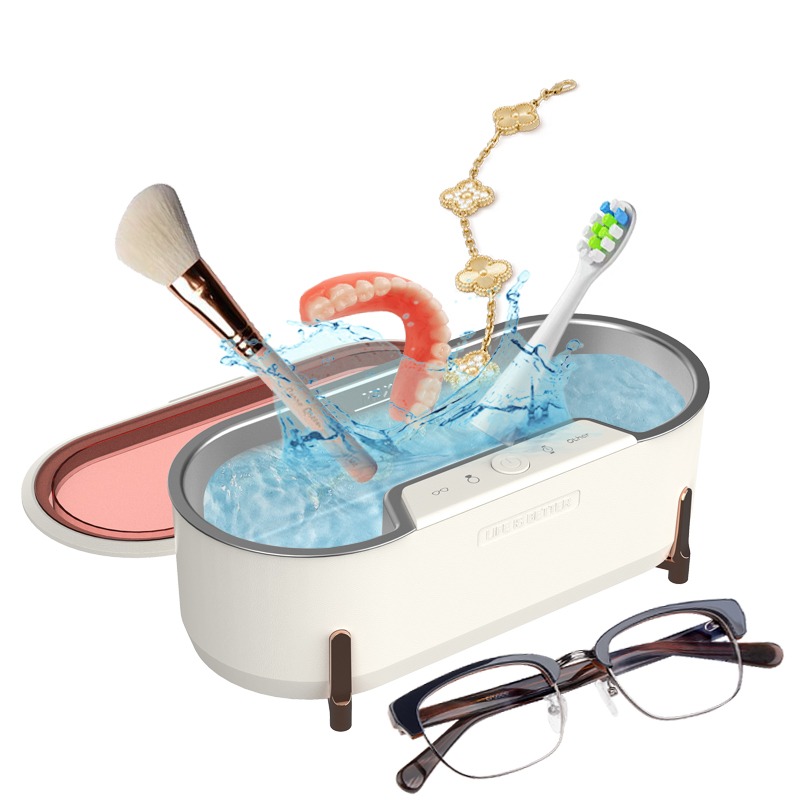 600Ml Portable Ultrasonic Clea - Ultrasonic Cleaner Machine Glasses Denture recension och pris