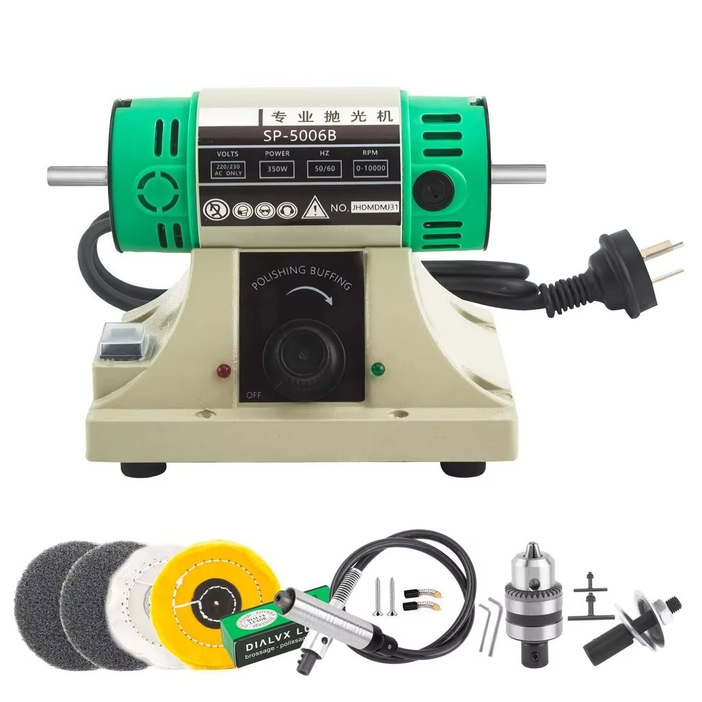 3-Inch Adjustable Bench Grinde - Bench Buffer Jewelry Polishing Machine recension och pris