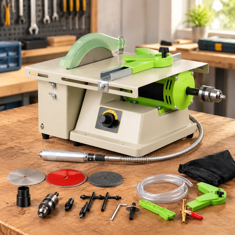 220V 1380W Multifunction Jewel - Bench Buffer Jewelry Polishing Machine recension och pris