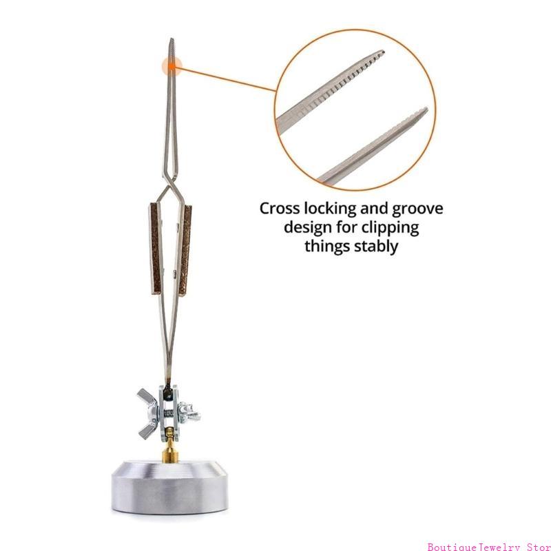 E1PE Third Hand Tweezers Solde - Third Hand Soldering Tweezers Base recension och pris