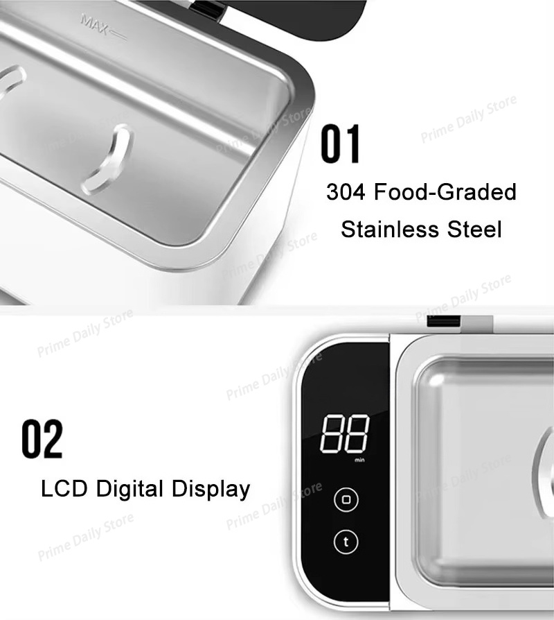 Smart Home Ultrasonic Cleaner  - Ultrasonic Cleaner Machine Glasses Denture recension och pris