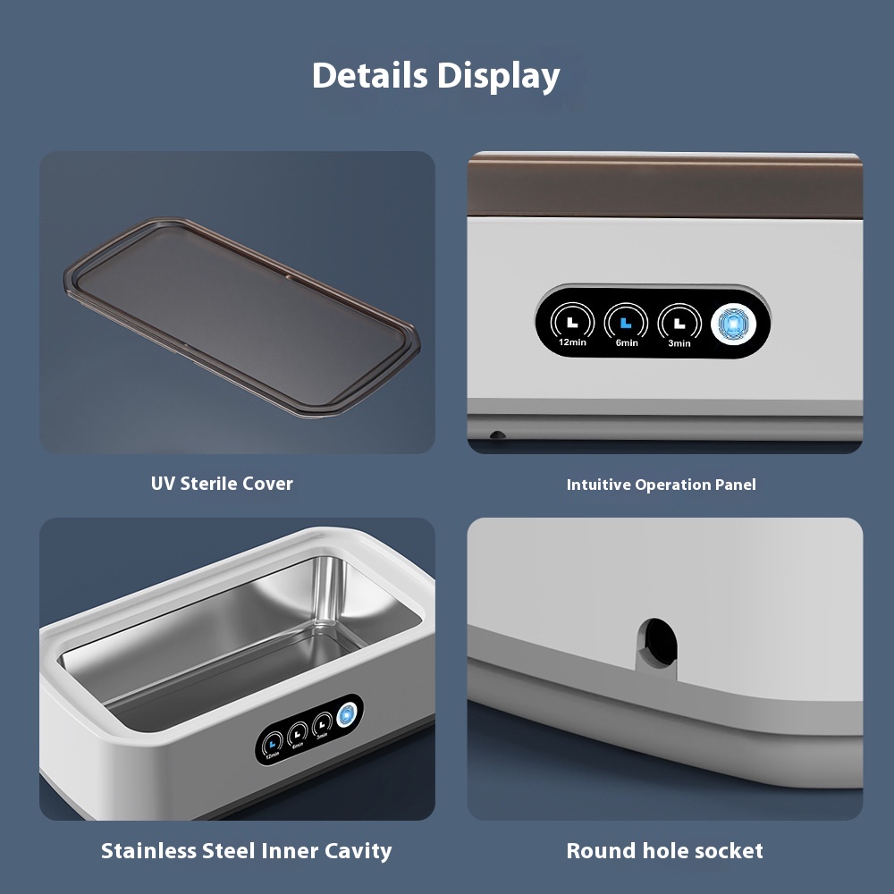 Ultrasonic Cleaner Machine Eye - Ultrasonic Cleaner Machine Glasses Denture recension och pris