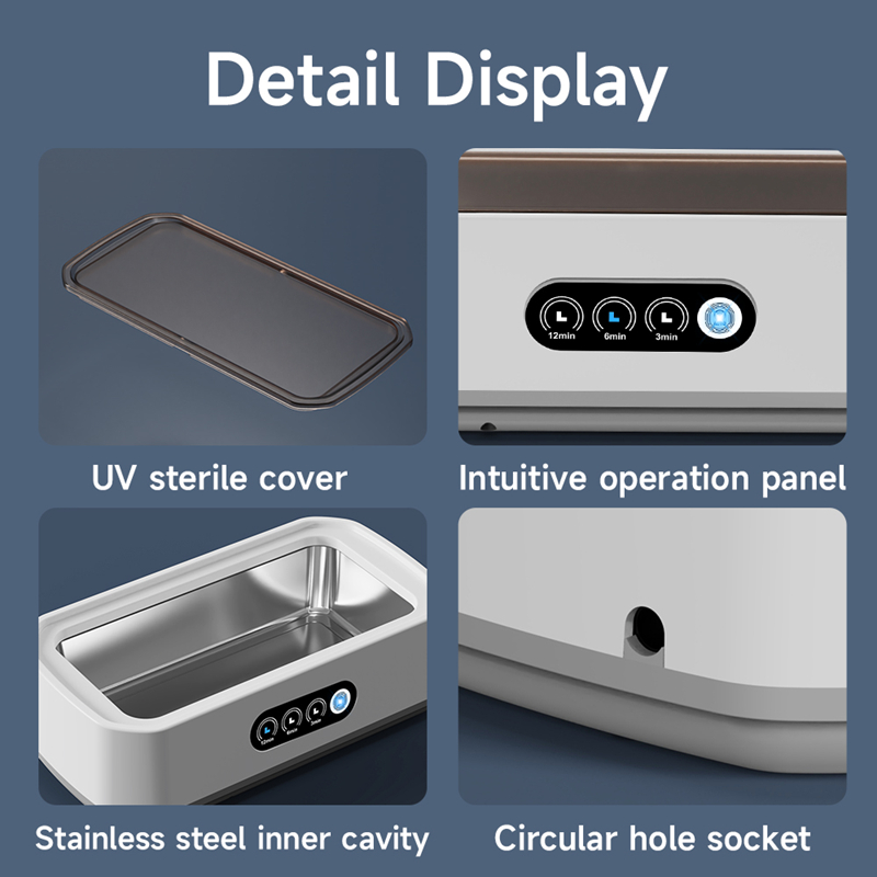 New Ultrasonic Cleaner 650ml M - Ultrasonic Cleaner Machine Glasses Denture recension och pris