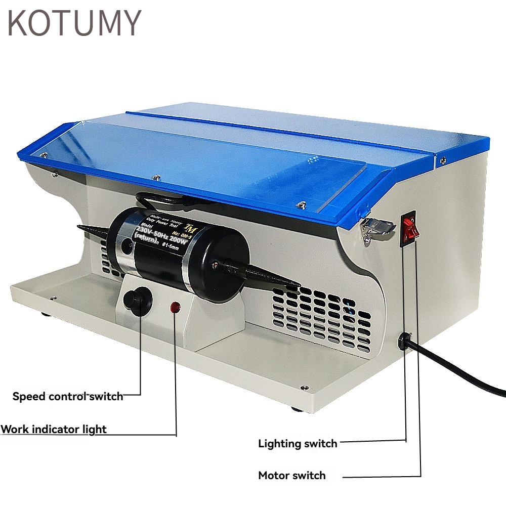 KOTTUMY 110V/220V DM-5 Bench P - Bench Buffer Jewelry Polishing Machine recension och pris