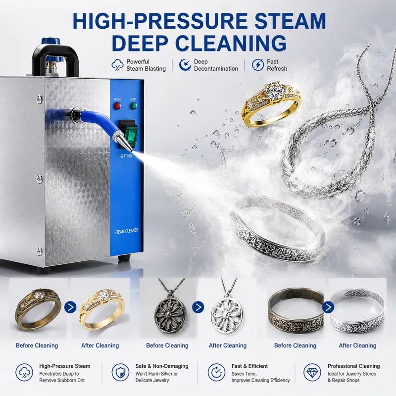 Professional Jewelry Steam Cle - Jewelry Steam Cleaner Professional 2L recension och pris