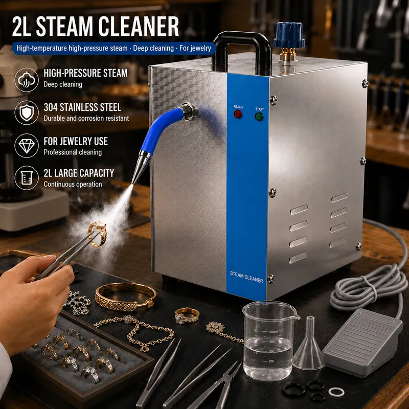 Professional Jewelry Steam Cle - Jewelry Steam Cleaner Professional 2L recension och pris