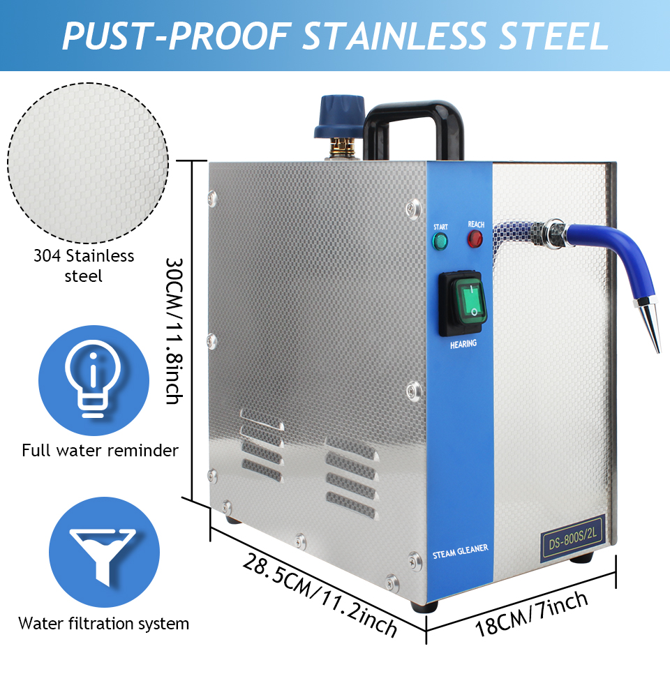 Auble 1300W 2L Professional St - Jewelry Steam Cleaner Professional 2L recension och pris
