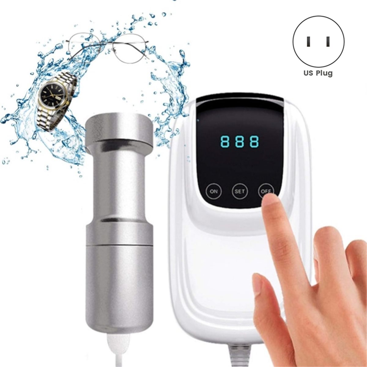 【BRILLIANT 】Ultrasonic Cleaner - Ultrasonic Jewelry Cleaner Digital Timer recension och pris