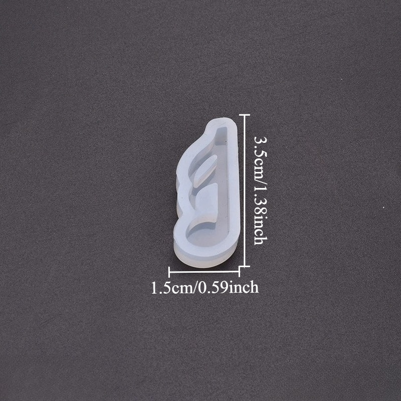 4pcs Silicone Resin Mold For D - Casting Mold Jewelry Silicone Rubber recension och pris