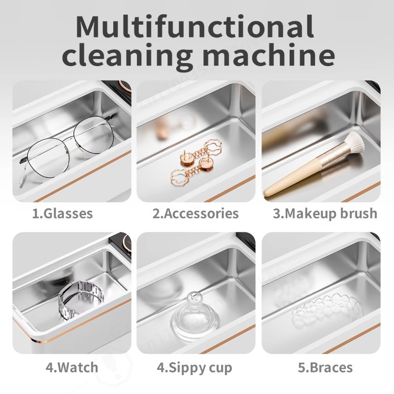 Ultrasonic 48KHZ Glasses Clean - Ultrasonic Cleaner Machine Glasses Denture recension och pris