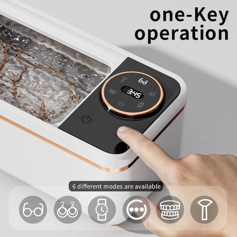 Ultrasonic 48KHZ Glasses Clean - Ultrasonic Cleaner Machine Glasses Denture recension och pris