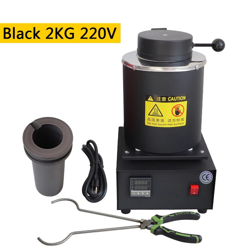 Hot Sale 2kg Mini Portable Met - Gold Melting Furnace Crucible 2Kg recension och pris