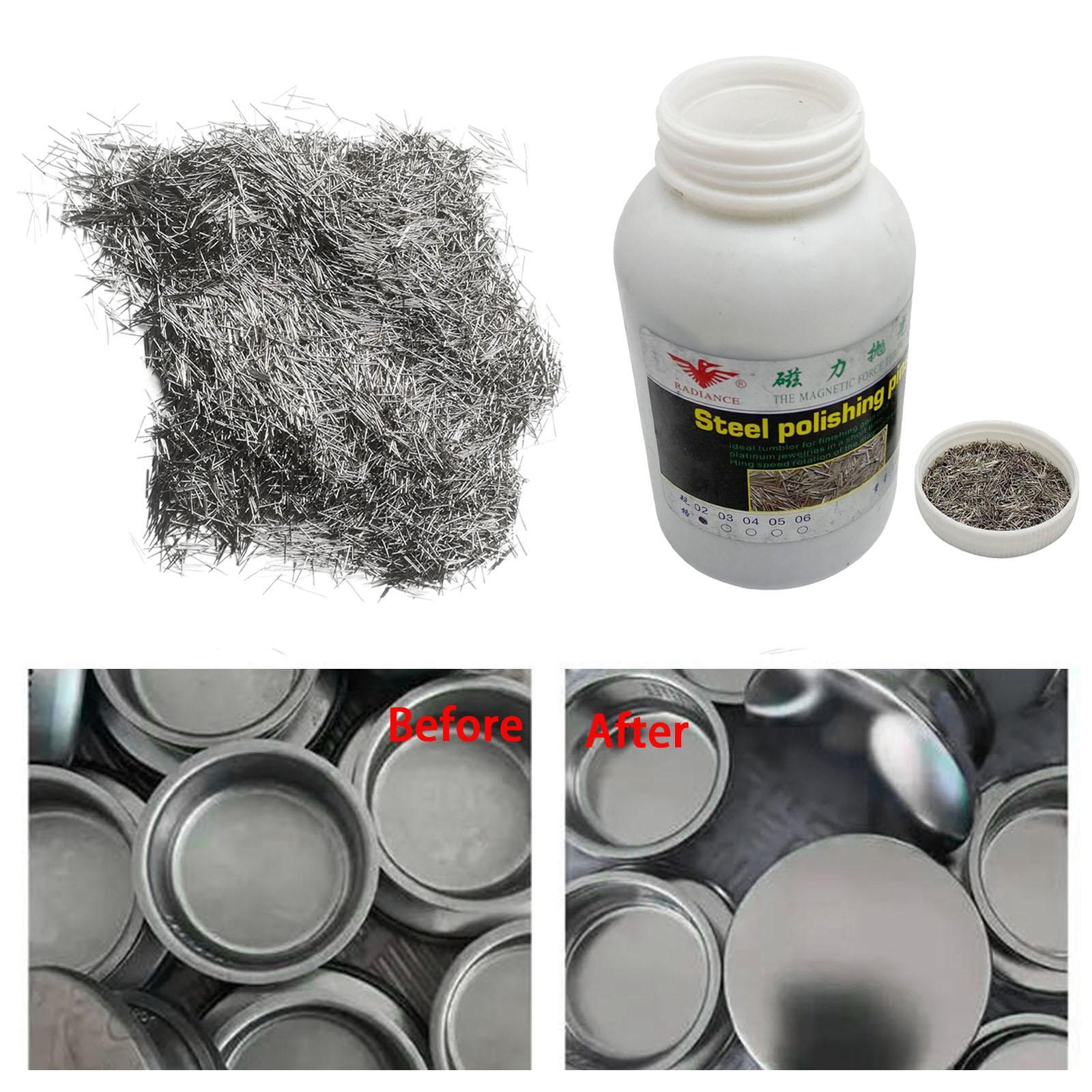 Steel Tumbling Media Jewelry P - Jewelry Magnetic Tumbler Polisher Pin recension och pris