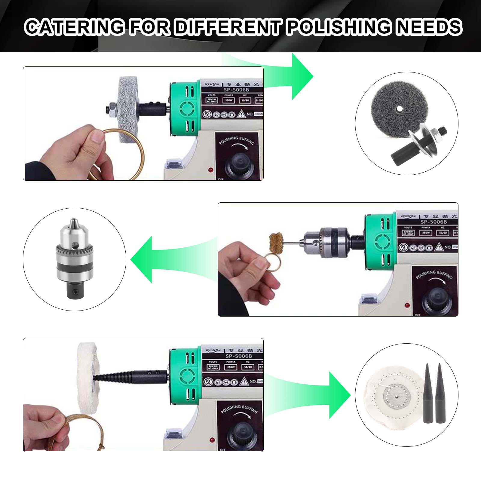 Jewelry Polishing Machine Benc - Bench Buffer Jewelry Polishing Machine recension och pris