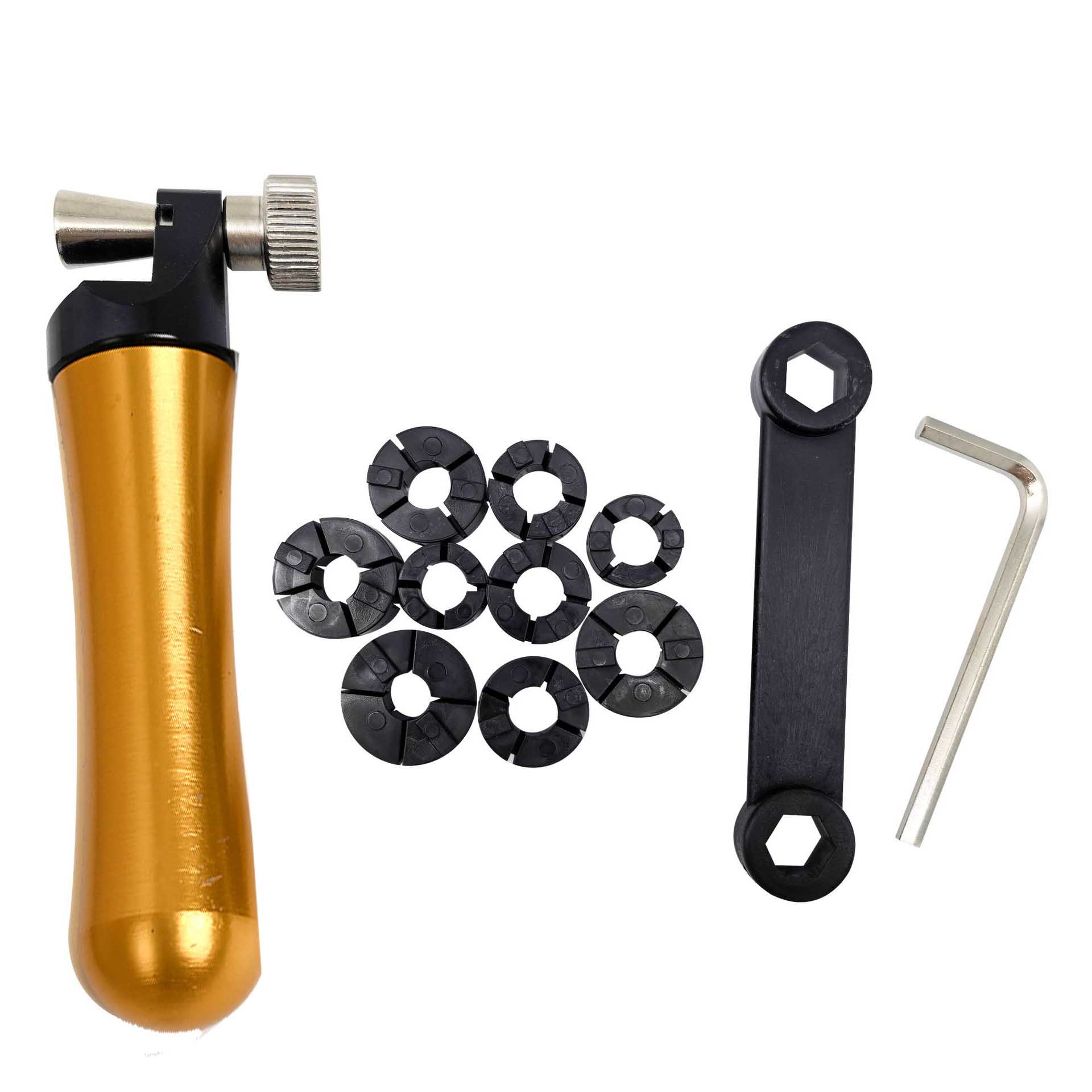 Ring Setter Clamp with Brass/  - Ring Clamp Wood Jewelry Setting Tool recension och pris