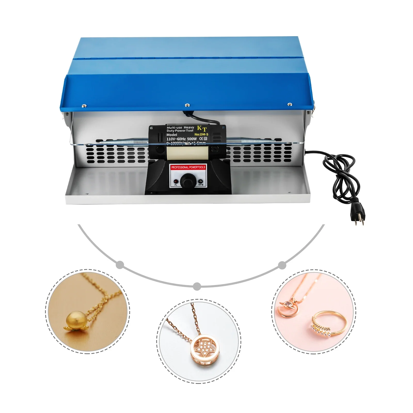 Jewelry Polisher Machine, Poli - Bench Buffer Jewelry Polishing Machine recension och pris