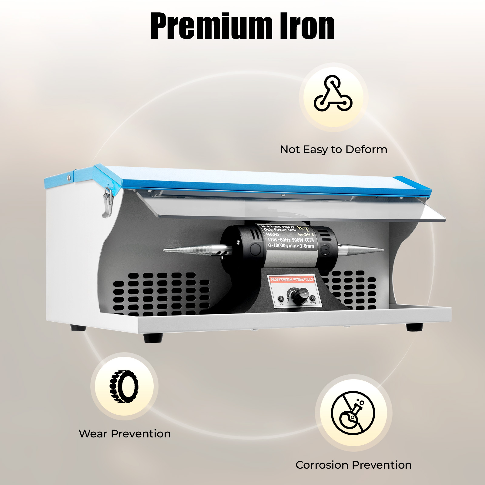 Jewelry Polisher Machine, Poli - Bench Buffer Jewelry Polishing Machine recension och pris
