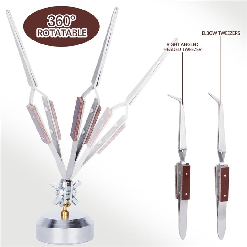 Third Hand For Soldering Tool  - Third Hand Soldering Tweezers Base recension och pris