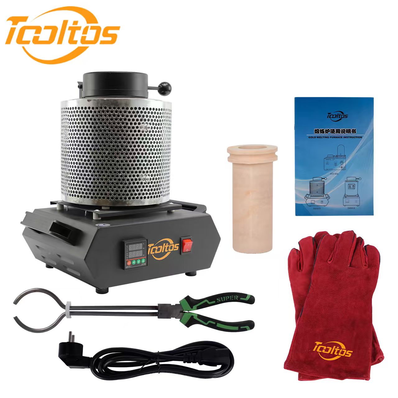 TOOLTOS Jewelry Gold Melting F - Gold Melting Furnace Crucible 2Kg recension och pris