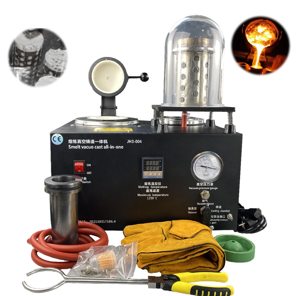110V 2kg 1150℃ Jewelry Casting - Gold Melting Furnace Crucible 2Kg recension och pris