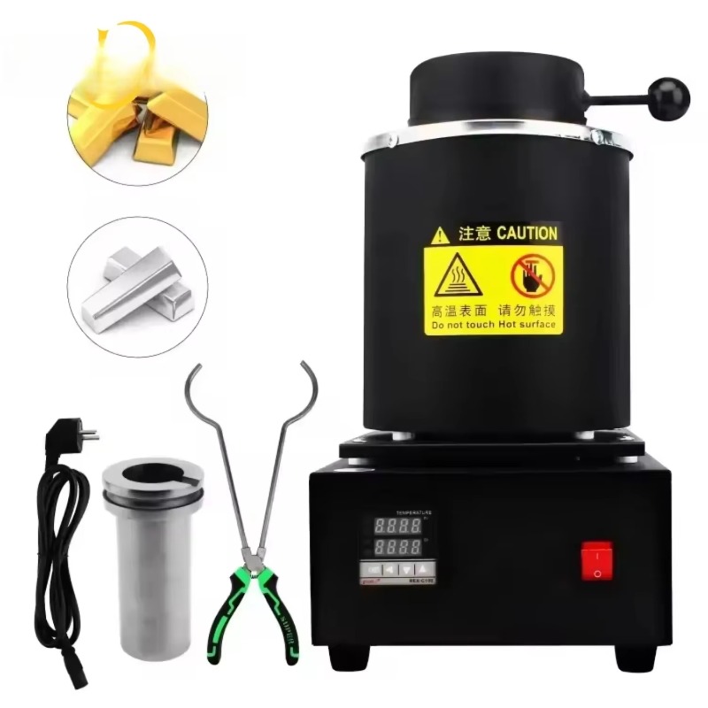 【Hot】2026 NIUPIKA Electric Gol - Gold Melting Furnace Crucible 2Kg recension och pris