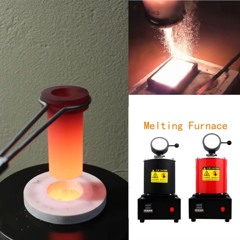 【Hot】2026 NIUPIKA Electric Gol - Gold Melting Furnace Crucible 2Kg recension och pris