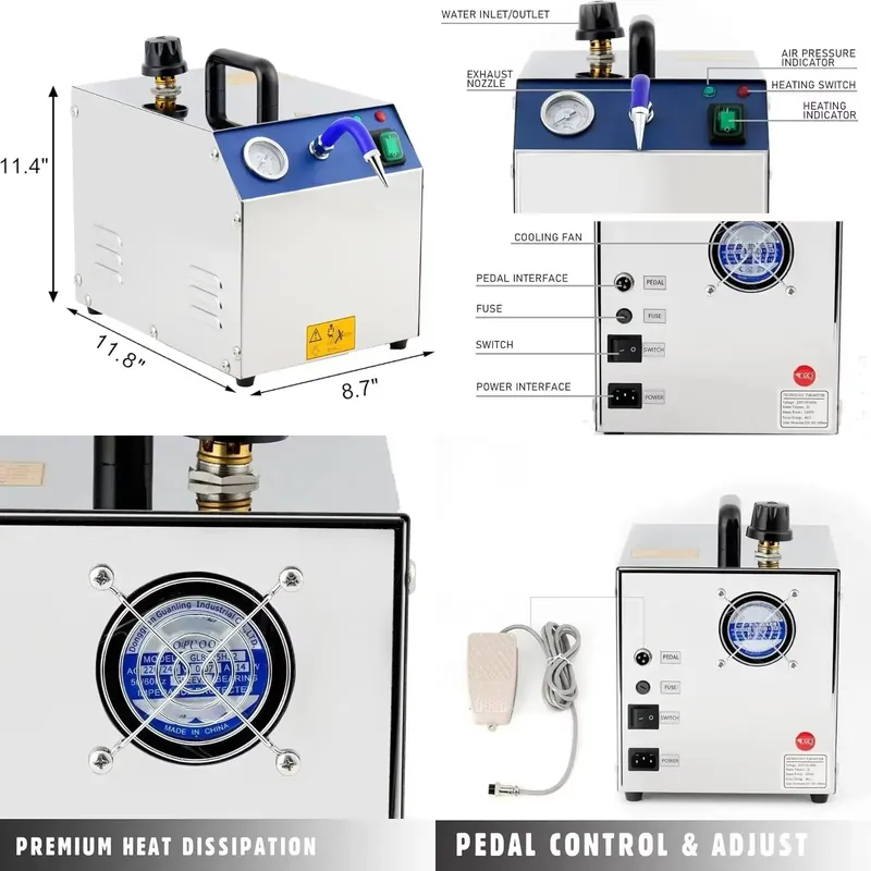 Professional Jewelry Steam Cle - Jewelry Steam Cleaner Professional 2L recension och pris