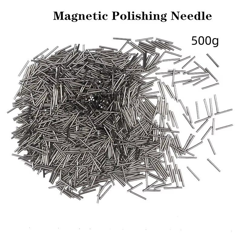 500G 304 Stainless Steel Polis - Jewelry Magnetic Tumbler Polisher Pin recension och pris