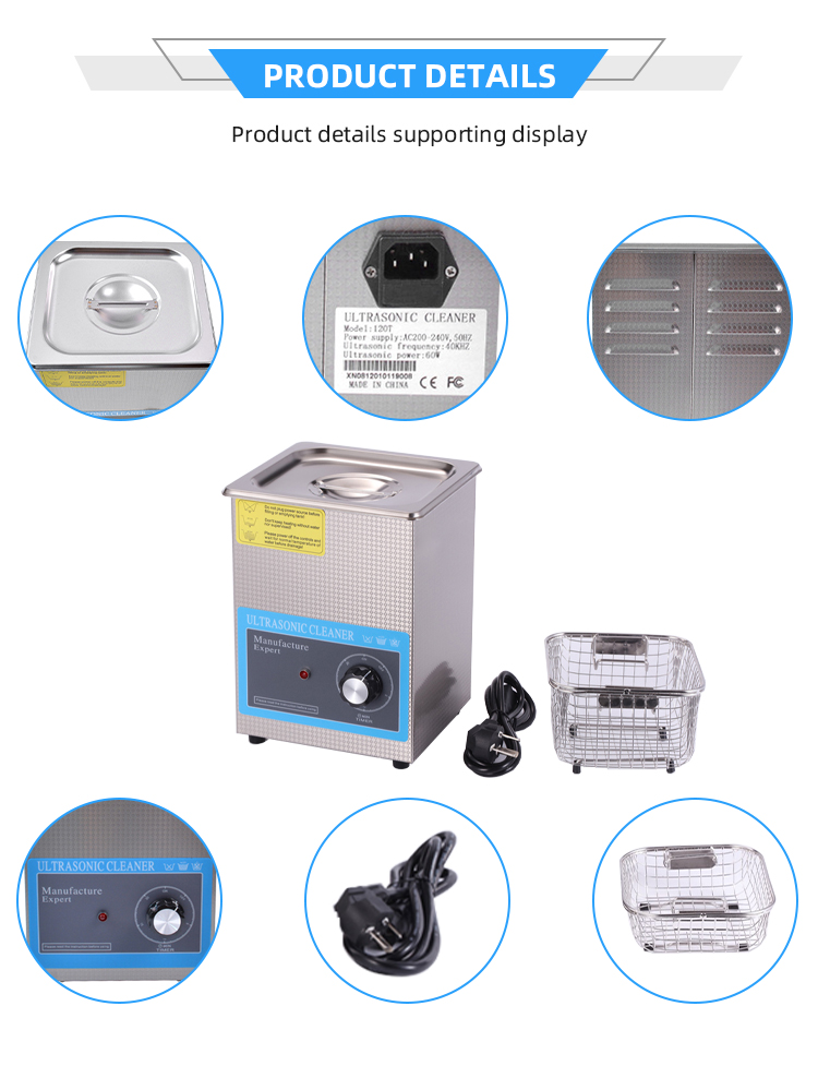 Professional 30L 600W Industri - Ultrasonic Cleaner Machine Glasses Denture recension och pris