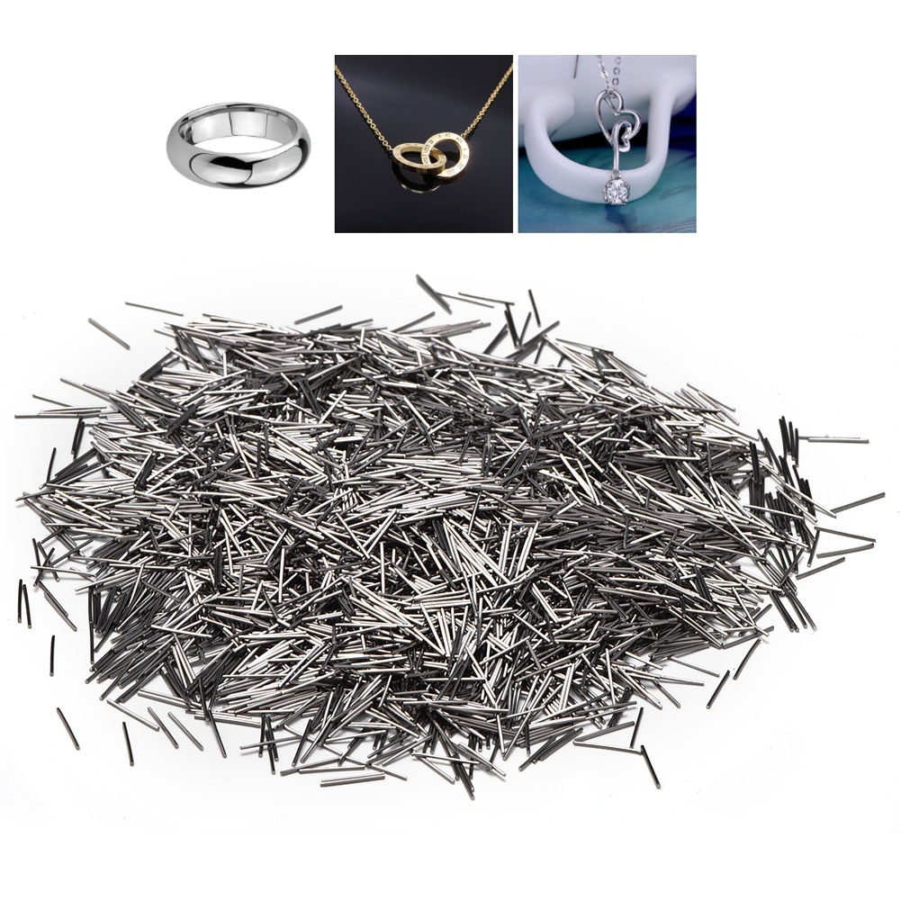 0.3mm 100g Stainless Steel Jew - Jewelry Magnetic Tumbler Polisher Pin recension och pris