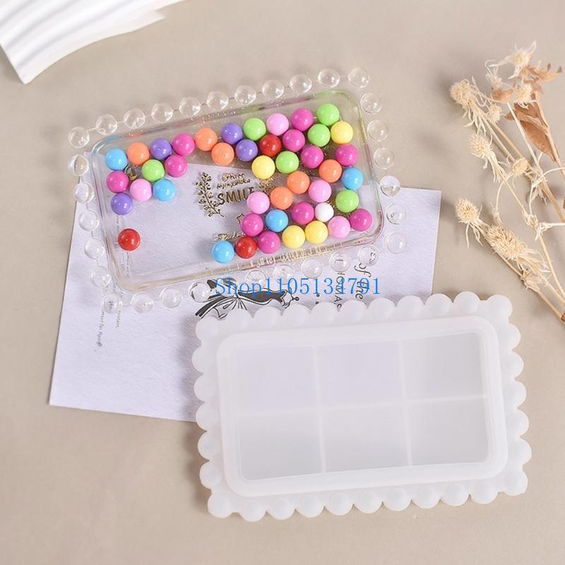 98km Table Round Bead Tray Sil - Casting Mold Jewelry Silicone Rubber recension och pris