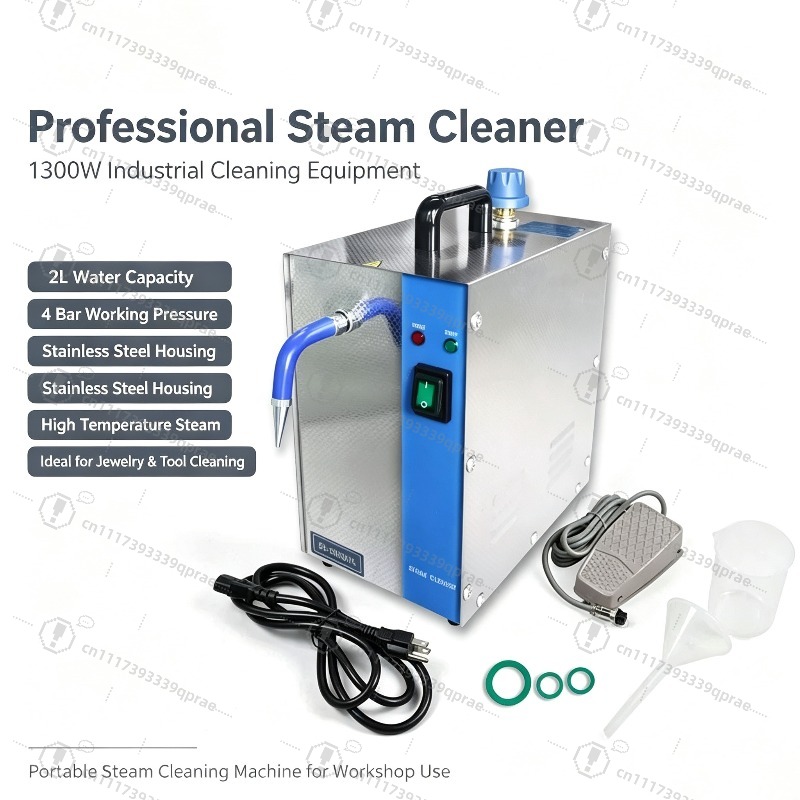 Professional 1300W Steam Clean - Jewelry Steam Cleaner Professional 2L recension och pris