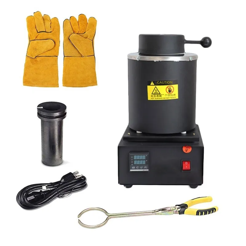 For 2KG Portable Metal Melting - Gold Melting Furnace Crucible 2Kg recension och pris