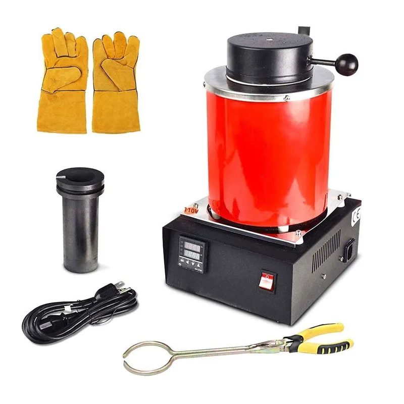 For 2KG Portable Metal Melting - Gold Melting Furnace Crucible 2Kg recension och pris