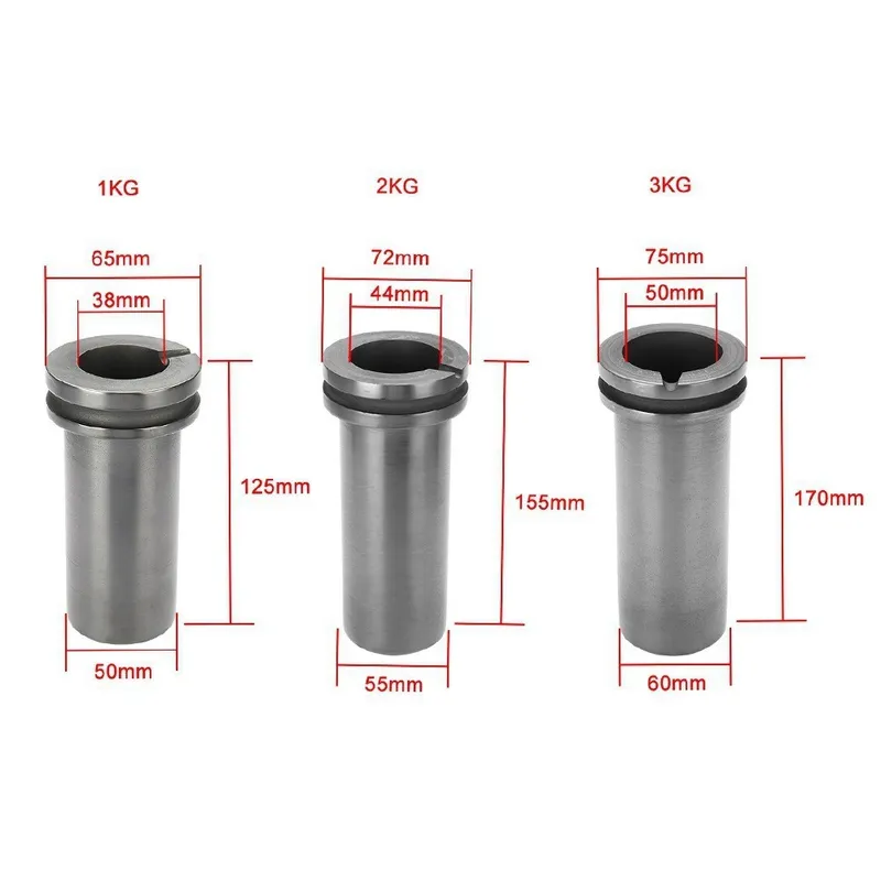 For 2KG Portable Metal Melting - Gold Melting Furnace Crucible 2Kg recension och pris