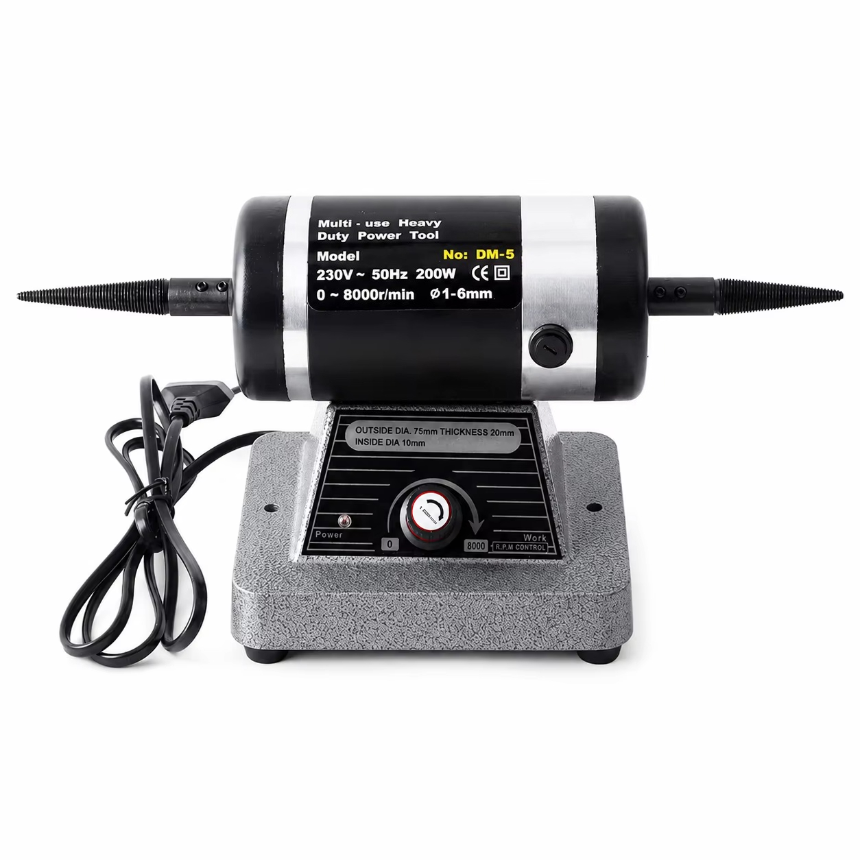 Electric Double Head Jewelry P - Bench Buffer Jewelry Polishing Machine recension och pris