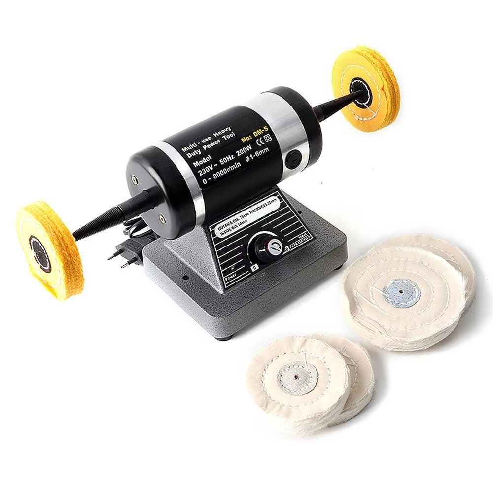 Electric Double Head Jewelry P - Bench Buffer Jewelry Polishing Machine recension och pris