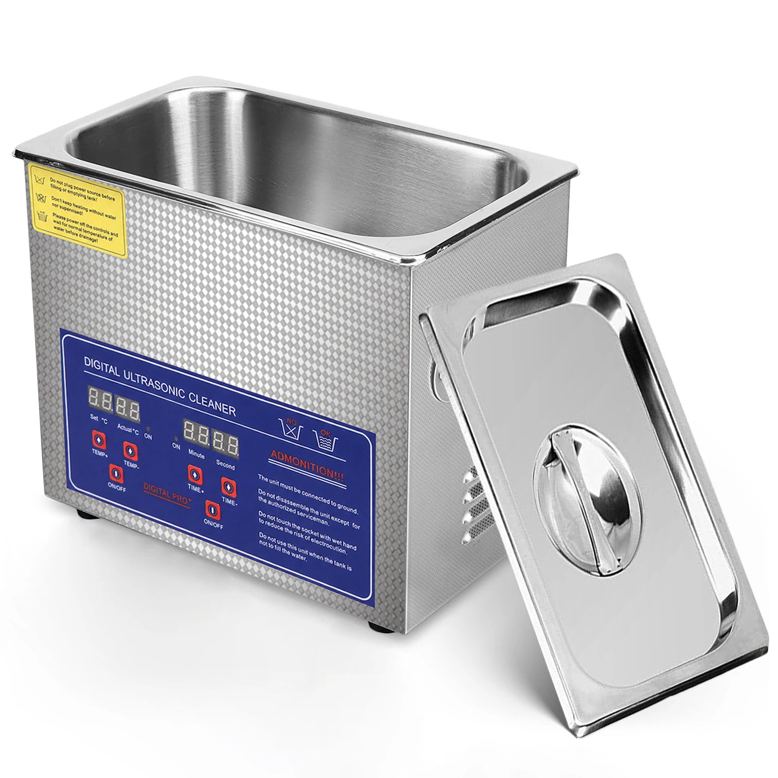 SIHAO Industrial Ultrasonic Pa - Ultrasonic Jewelry Cleaner Digital Timer recension och pris