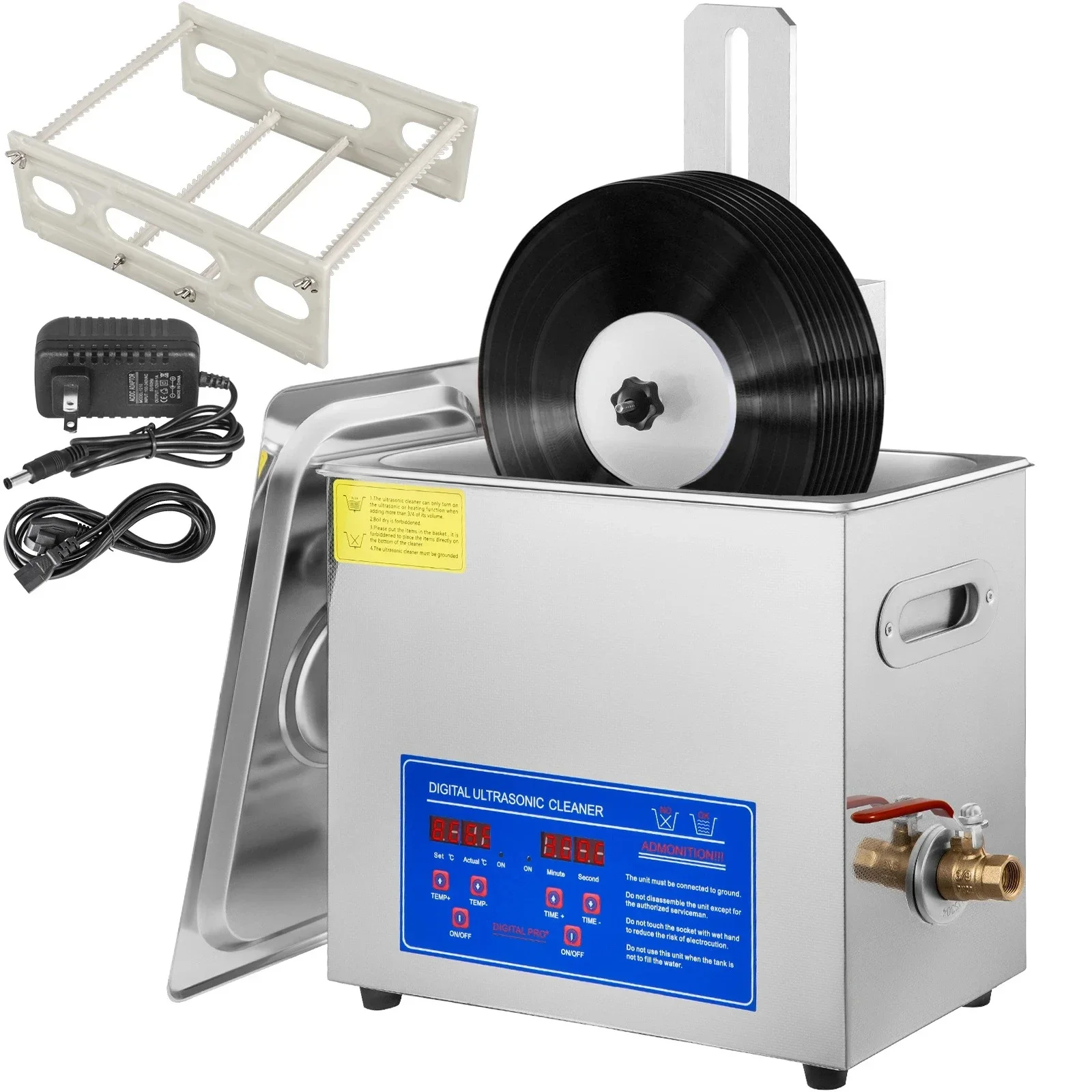 SIHAO Industrial Ultrasonic Pa - Ultrasonic Jewelry Cleaner Digital Timer recension och pris